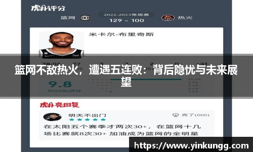 篮网不敌热火，遭遇五连败：背后隐忧与未来展望